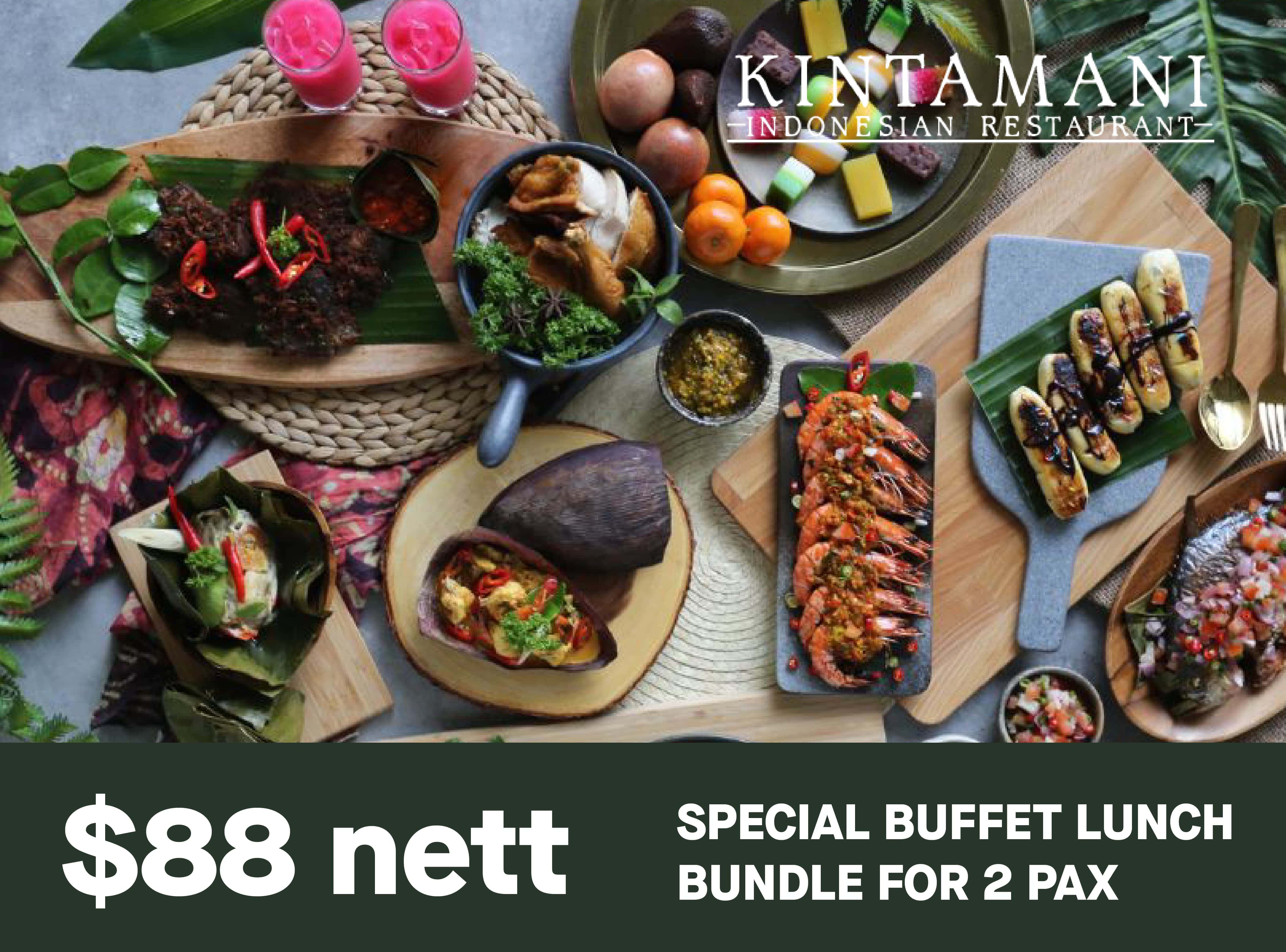 Kintamani Special Lunch Buffet for 2 Pax